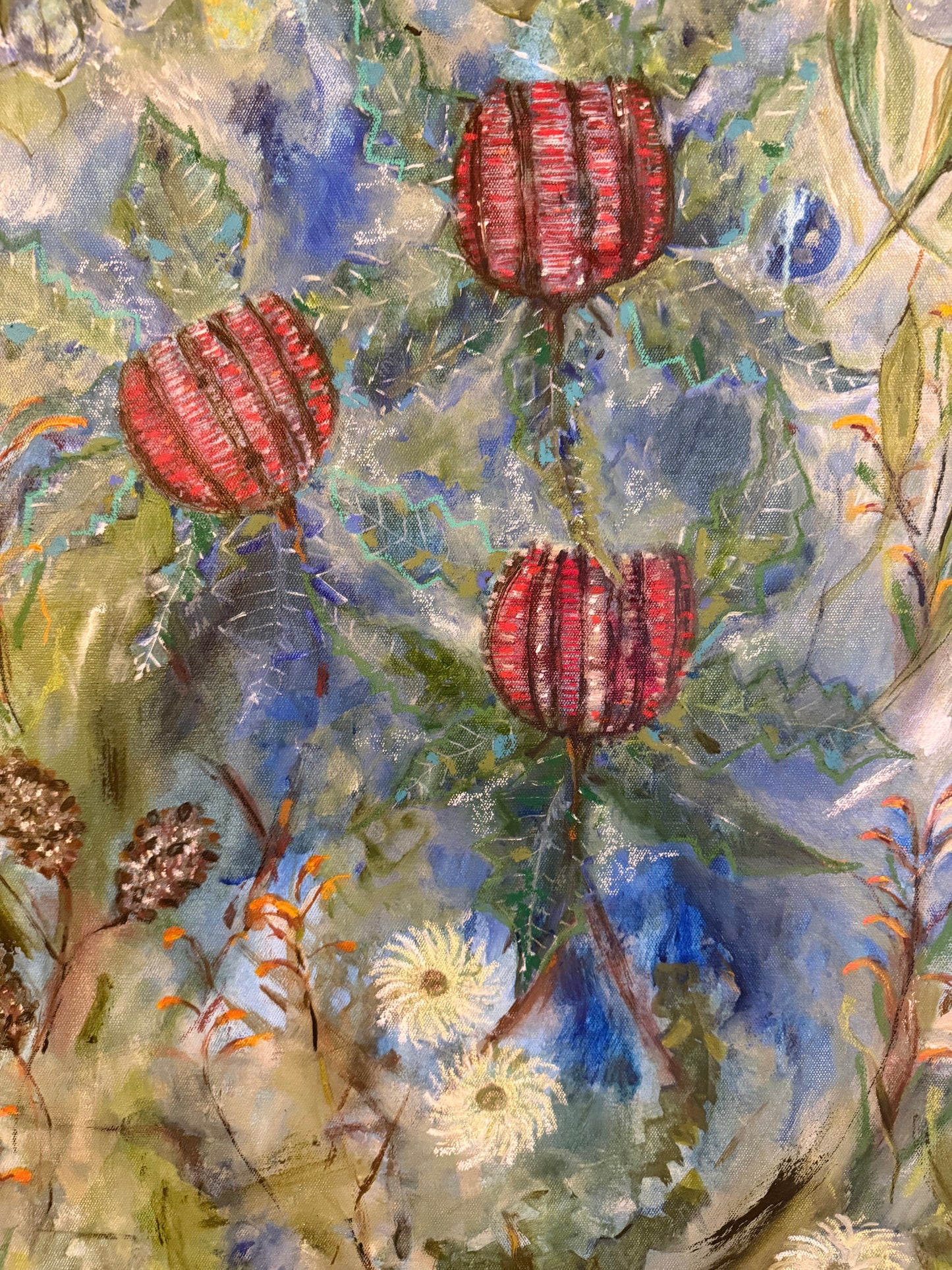 Among the Flannel Flowers