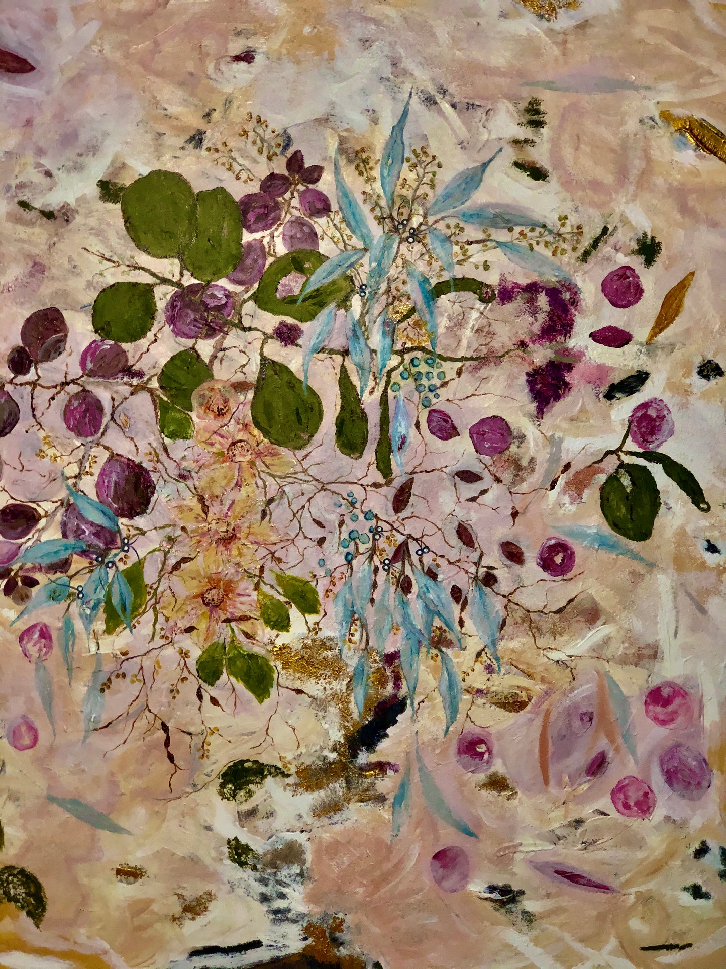 Purple Smokebush & Wattle