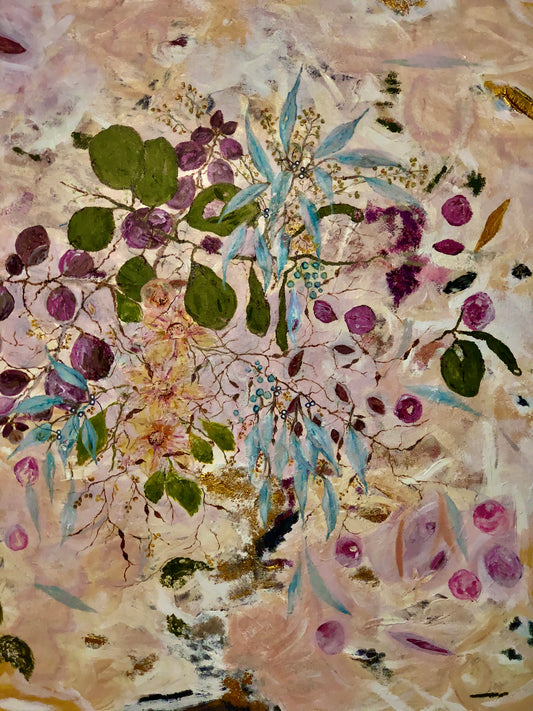 Purple Smokebush & Wattle